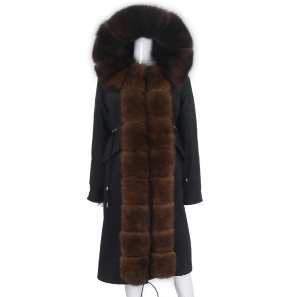 women's fur & faux 2021 women x-long parka 7xl waterproof real coat natural raccoon collar liner detachable warm outerwear, Black
women's fur & faux 2021 women x-long parka 7xl waterproof real coat natural raccoon collar liner detachable warm outerwear, Black
