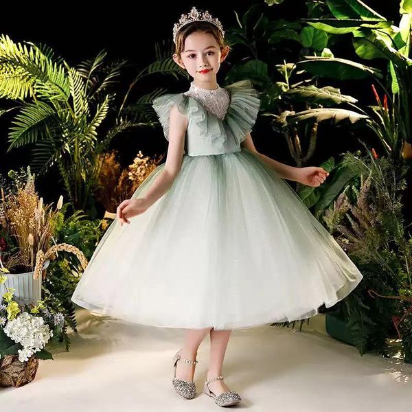 flower girl dresses illusion beading sequined high sleeveless princess ankle-length tulle lace light green kids party gown h449 girl's, Red;yellow
flower girl dresses illusion beading sequined high sleeveless princess ankle-length tulle lace light green kids party gown h449 girl's, Red;yellow