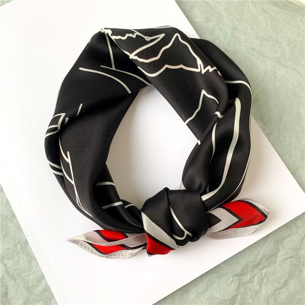 scarves 2021 women real silk scarf small square neck lady hair band design print striped neckerchief choker accessories, Blue;gray
scarves 2021 women real silk scarf small square neck lady hair band design print striped neckerchief choker accessories, Blue;gray