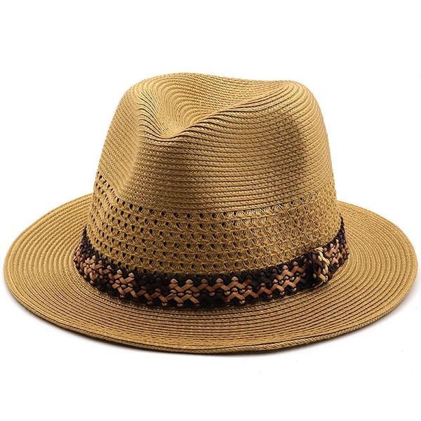 wide brim hats summer ribbon sun hat casual vacation panama er straw women beach jazz men foldable chapeau, Blue;gray
wide brim hats summer ribbon sun hat casual vacation panama er straw women beach jazz men foldable chapeau, Blue;gray