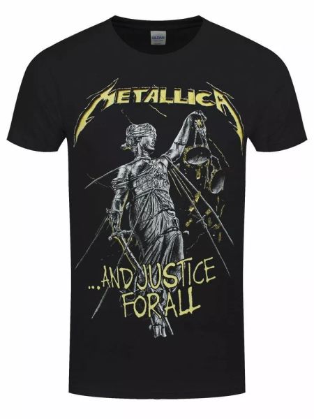 metallica t shirt and justice for all tracks official black mens tee metal merch, White;black
metallica t shirt and justice for all tracks official black mens tee metal merch, White;black