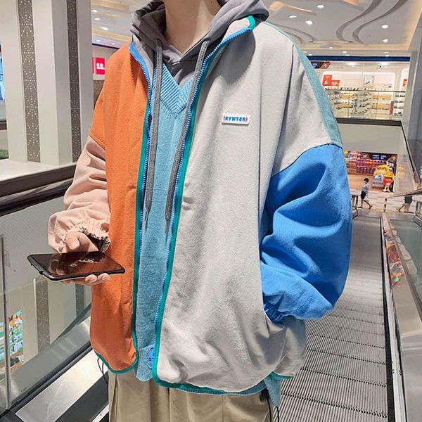 men's jackets 2021 spring and autumn long sleeve coats clothes women clothing goth oversized harajuku fashion korean top, Black;brown
men's jackets 2021 spring and autumn long sleeve coats clothes women clothing goth oversized harajuku fashion korean top, Black;brown