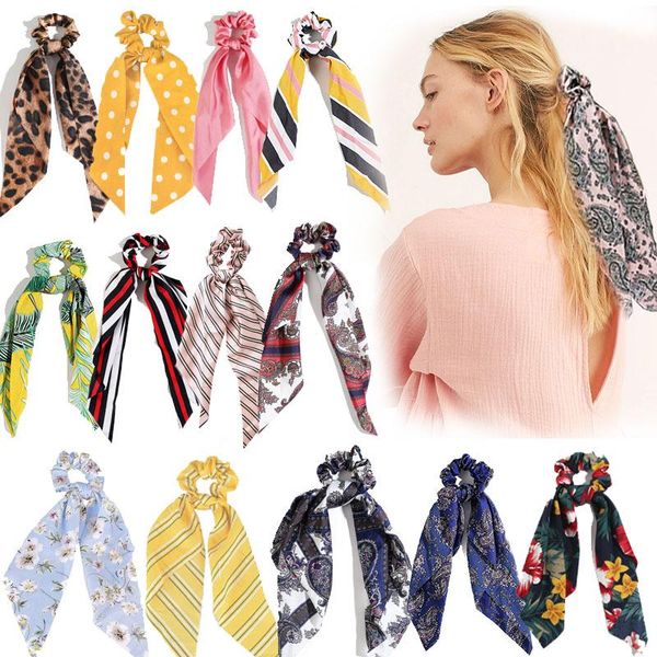 hair accessories fashion long scarf ribbons scrunchie for women bow tie elastic ponytail holder girl bands accesorios mujer 
hair accessories fashion long scarf ribbons scrunchie for women bow tie elastic ponytail holder girl bands accesorios mujer
