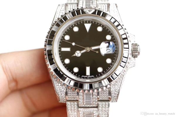 diamond watch 40mm diameter 3135 blue spring automatic watches mechanical movement 904l fine steel strap, Slivery;brown
diamond watch 40mm diameter 3135 blue spring automatic watches mechanical movement 904l fine steel strap, Slivery;brown