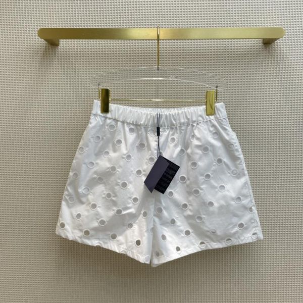 women's shorts runway design hollow out for women summer 2021 100% cotton waist white lady, White;black
women's shorts runway design hollow out for women summer 2021 100% cotton waist white lady, White;black