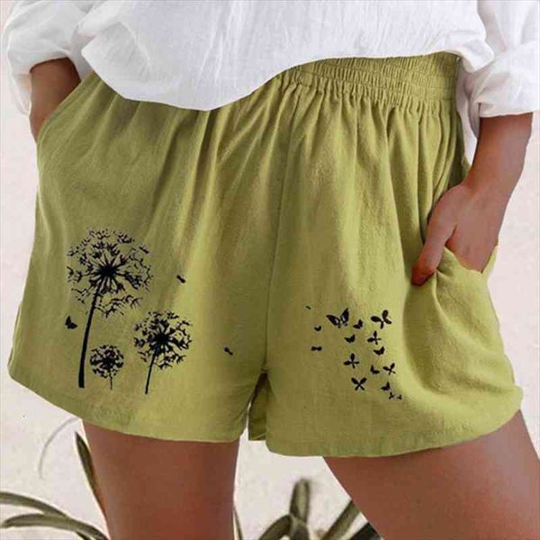casual high waist summer women shorts pants loose pocket dandelion butterfly printed straight home sports for, White;black
casual high waist summer women shorts pants loose pocket dandelion butterfly printed straight home sports for, White;black