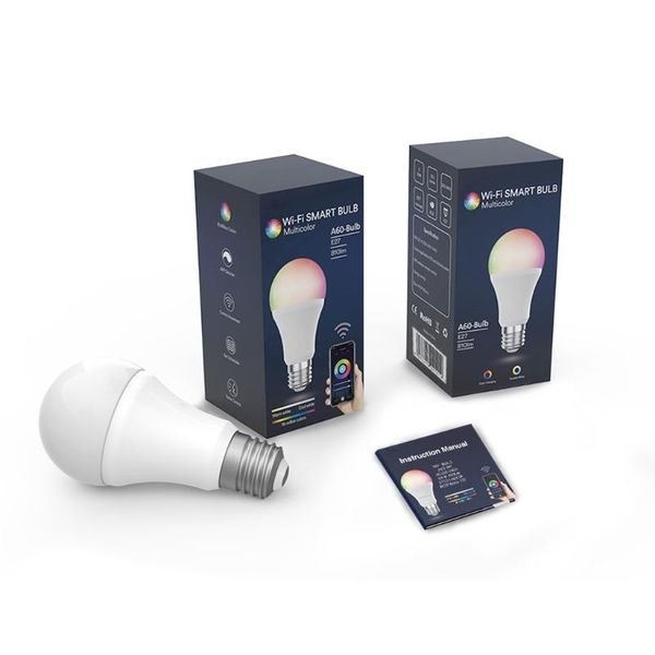 bulbs wifi smart light bulbs, dimmable rgb 9w led app contorl color changing for bedroom living room 2700~6500k
bulbs wifi smart light bulbs, dimmable rgb 9w led app contorl color changing for bedroom living room 2700~6500k