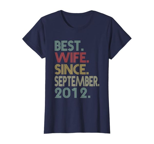 Womens 7th Wedding Anniversary Gifts Wife Since September 2012 T-Shirt, Mainly pictures
Womens 7th Wedding Anniversary Gifts Wife Since September 2012 T-Shirt, Mainly pictures