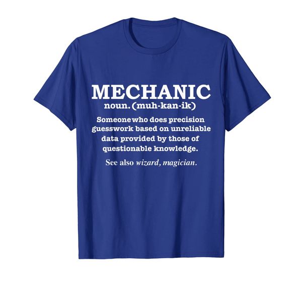 Mechanic Definition Wizard Automotive Technician Gift T-Shirt, Mainly pictures
Mechanic Definition Wizard Automotive Technician Gift T-Shirt, Mainly pictures