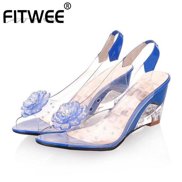 women high heel sandals peep toe flower back strap wedges summer crystal shoes party footwear size 30-43, Black
women high heel sandals peep toe flower back strap wedges summer crystal shoes party footwear size 30-43, Black