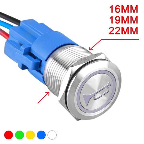 smart home control raised speaker horn 16/19/22mm momentary push button switch with illuminated symbo 12v 24v
smart home control raised speaker horn 16/19/22mm momentary push button switch with illuminated symbo 12v 24v