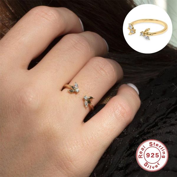 cluster rings 100% real 925 sterling silver ring animal mini bee anillos adjustable finger for woman couples lovers' cz engagement, Golden;silver
cluster rings 100% real 925 sterling silver ring animal mini bee anillos adjustable finger for woman couples lovers' cz engagement, Golden;silver