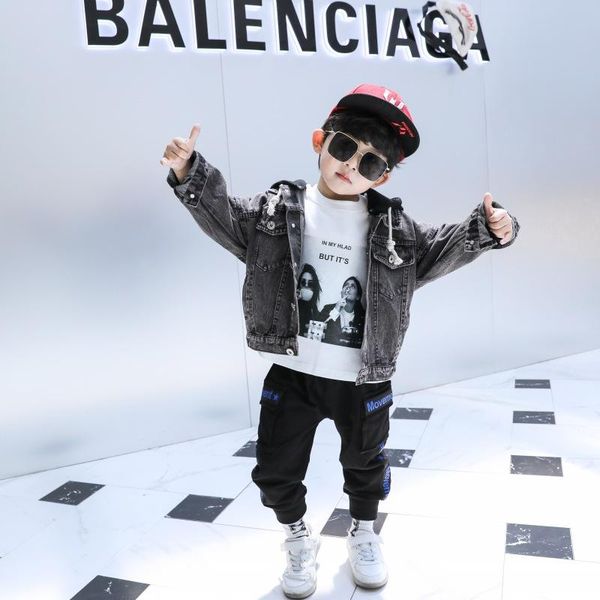 boys jacket spring summer kids coat jeans turn down collar for teenage korean fashion children clothing 2021 2-12years jackets, Blue;gray
boys jacket spring summer kids coat jeans turn down collar for teenage korean fashion children clothing 2021 2-12years jackets, Blue;gray