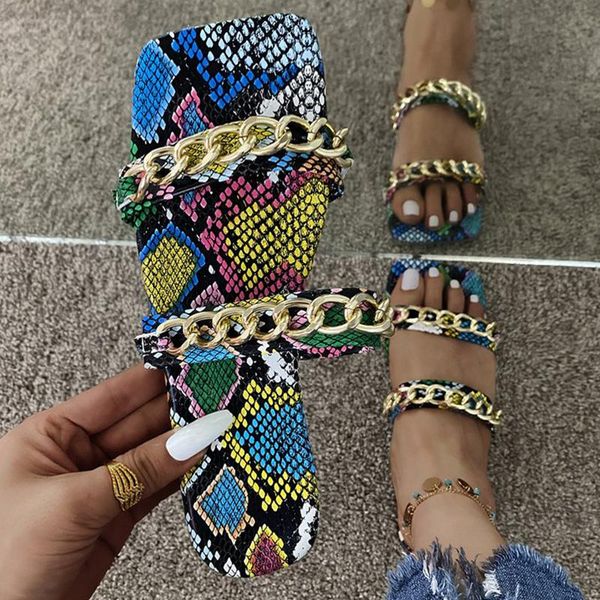 slippers 2021 women serpentine chain woman summer square toe flats ladies casual slides female outdoor beach shoes plus size, Black
slippers 2021 women serpentine chain woman summer square toe flats ladies casual slides female outdoor beach shoes plus size, Black