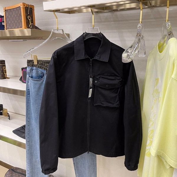 men's jacket spring and autumn zipper pocket decoration solid color high street fashion good quality jackets, Black;brown
men's jacket spring and autumn zipper pocket decoration solid color high street fashion good quality jackets, Black;brown