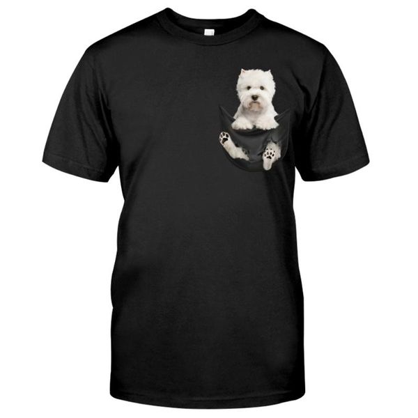 men's t-shirts cloocl cotton t-shirt summer west highland dog lover pocket printed men for women shirts funny black tees, White;black
men's t-shirts cloocl cotton t-shirt summer west highland dog lover pocket printed men for women shirts funny black tees, White;black