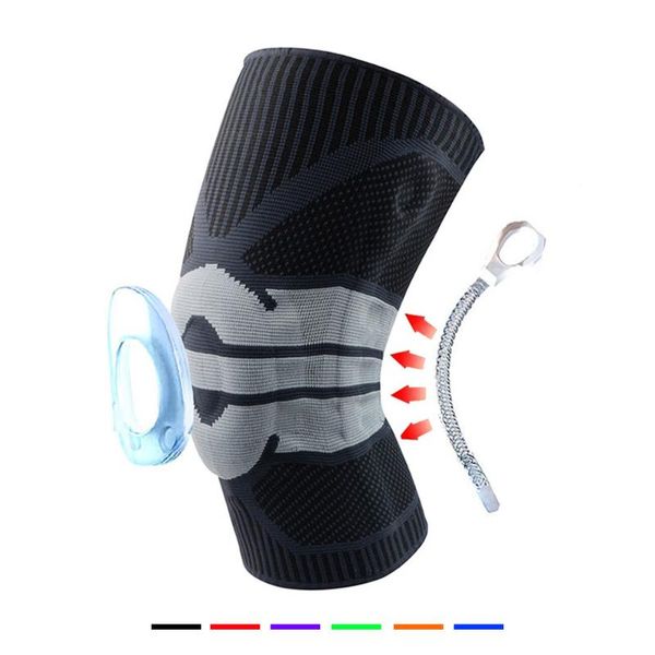 elbow & knee pads 1 pc patella protector brace silicone pad running basketball knitted compression elastic sleeve support sports, Black;gray
elbow & knee pads 1 pc patella protector brace silicone pad running basketball knitted compression elastic sleeve support sports, Black;gray