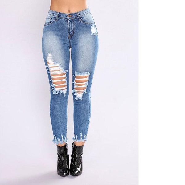 women's jeans korean hole ripped tassel vintage skinny pencil pants ladies streetwear 2021 fashion long length women, Blue
women's jeans korean hole ripped tassel vintage skinny pencil pants ladies streetwear 2021 fashion long length women, Blue