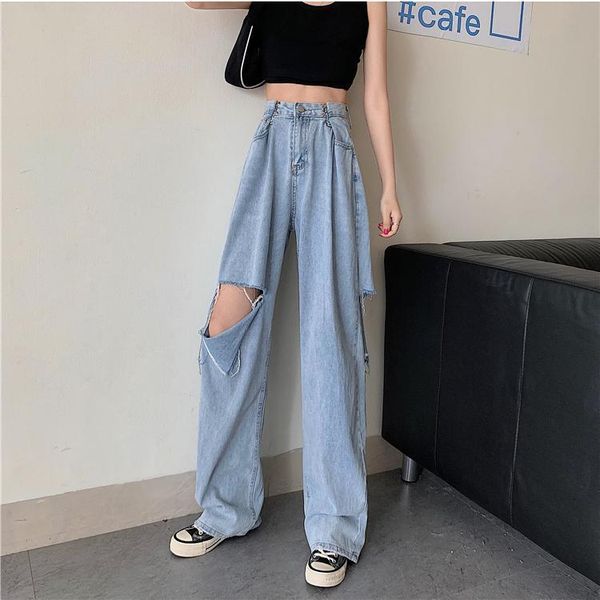 women's jeans woman pants summer 2021 high waist ripped bar trousers pantalones vaqueros mujer, Blue
women's jeans woman pants summer 2021 high waist ripped bar trousers pantalones vaqueros mujer, Blue