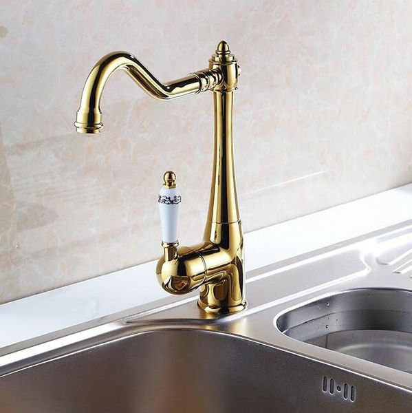 bathroom sink faucets fashion gold finish swivel basin deck mounted single hole handle faucet tap torneira cozinha hj-7121
bathroom sink faucets fashion gold finish swivel basin deck mounted single hole handle faucet tap torneira cozinha hj-7121