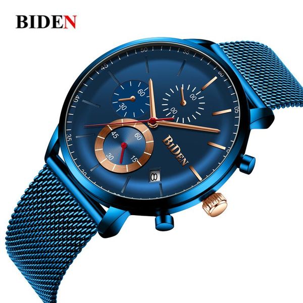 wristwatches biden watches mens sport waterproof date week display chronograph men military wrist watch reloj hombre, Slivery;brown
wristwatches biden watches mens sport waterproof date week display chronograph men military wrist watch reloj hombre, Slivery;brown