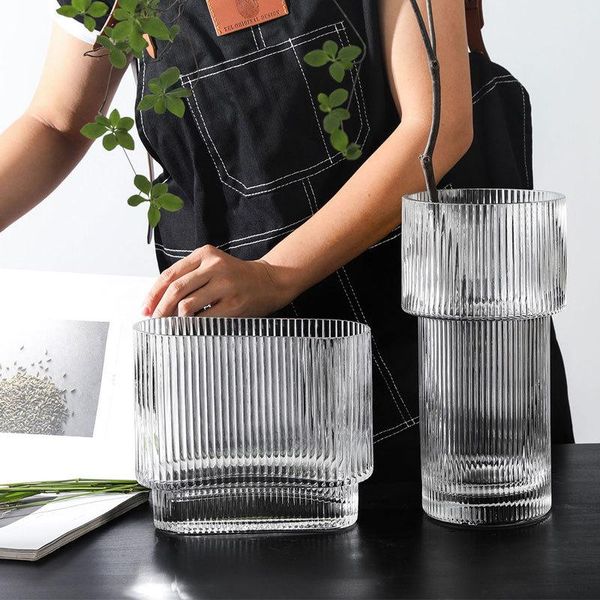 vases latest nordic glass striped light luxury vase creative modern bedroom living room flower arrangement dried indoor decoration
vases latest nordic glass striped light luxury vase creative modern bedroom living room flower arrangement dried indoor decoration