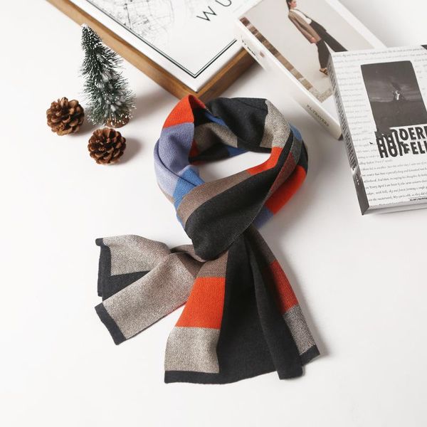 scarves 2021 autumn and winter wool cashmere knitted men's warm simple fashionable versatile plaid scarf bib unisex, Blue;gray
scarves 2021 autumn and winter wool cashmere knitted men's warm simple fashionable versatile plaid scarf bib unisex, Blue;gray