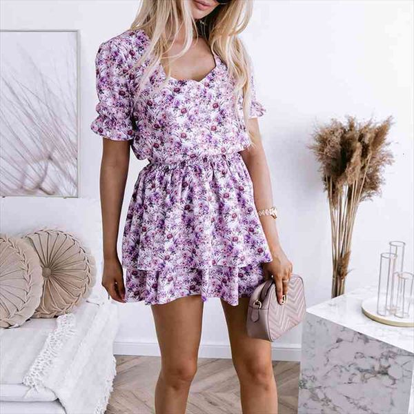 summer ruffle floral print dress women square collar dress female casual short boho sundress a line purple holiday vestidos, Black;gray
summer ruffle floral print dress women square collar dress female casual short boho sundress a line purple holiday vestidos, Black;gray
