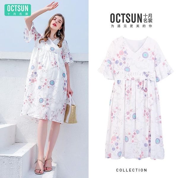 maternity dresses pregnant women's chiffon skirt summer short sleeve fashion going out lactation suit feeding 2021 dress, White
maternity dresses pregnant women's chiffon skirt summer short sleeve fashion going out lactation suit feeding 2021 dress, White
