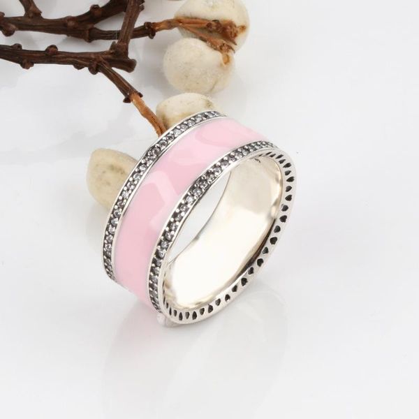 cluster rings 100% 925 sterling silver pan ring creative fashion pink heart to for women wedding party gift jewelry, Golden;silver
cluster rings 100% 925 sterling silver pan ring creative fashion pink heart to for women wedding party gift jewelry, Golden;silver