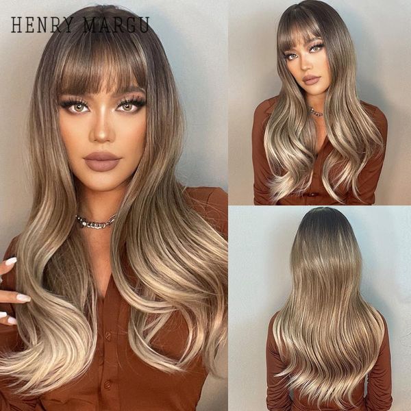 synthetic wigs henry margu long straight with bang ombre ash brown blonde natural hair for women cosplay heat resistant wig, Black
synthetic wigs henry margu long straight with bang ombre ash brown blonde natural hair for women cosplay heat resistant wig, Black