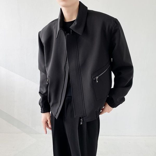 men's jackets autumn jacket coat spring and solid color lapel shoulder pad loose short fried street ruffian handsome, Black;brown
men's jackets autumn jacket coat spring and solid color lapel shoulder pad loose short fried street ruffian handsome, Black;brown