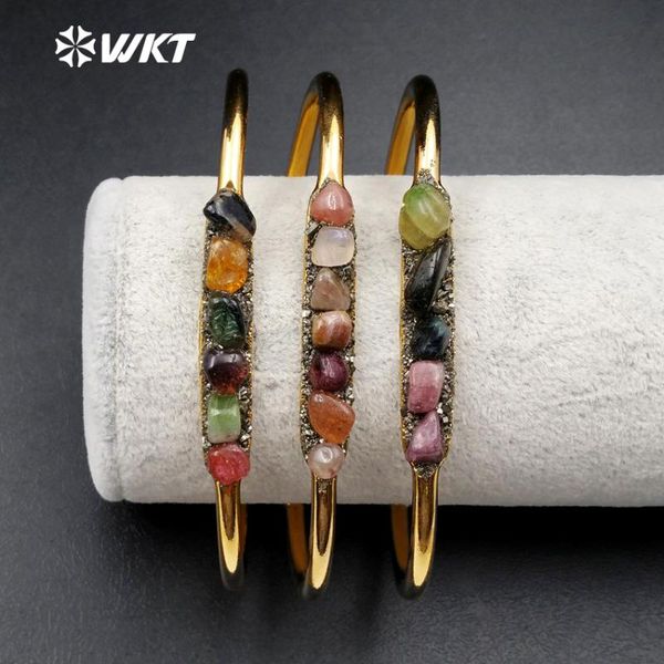 wt-b356 wholesale fashion jewelry natural stone bangle raw and pyrite micro pave gold color for women link, chain, Black
wt-b356 wholesale fashion jewelry natural stone bangle raw and pyrite micro pave gold color for women link, chain, Black
