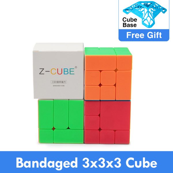 New Bandaged 3x3x3 Cube stickerless 3x3 magic cubes Professional Brain Teaser Puzzle Cube for magico Cube Educational Toys
New Bandaged 3x3x3 Cube stickerless 3x3 magic cubes Professional Brain Teaser Puzzle Cube for magico Cube Educational Toys