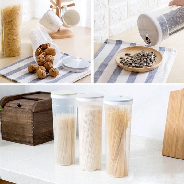 storage bottles & jars spaghetti protector jar cereals food container noodle box with leakproof pour lids grains tank tea seal
storage bottles & jars spaghetti protector jar cereals food container noodle box with leakproof pour lids grains tank tea seal