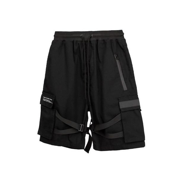 men casual shorts solid hip hop elastic waist multi-pocket sports knee length pantalones cortos hombre loose streetwear 2021 men's, White;black
men casual shorts solid hip hop elastic waist multi-pocket sports knee length pantalones cortos hombre loose streetwear 2021 men's, White;black