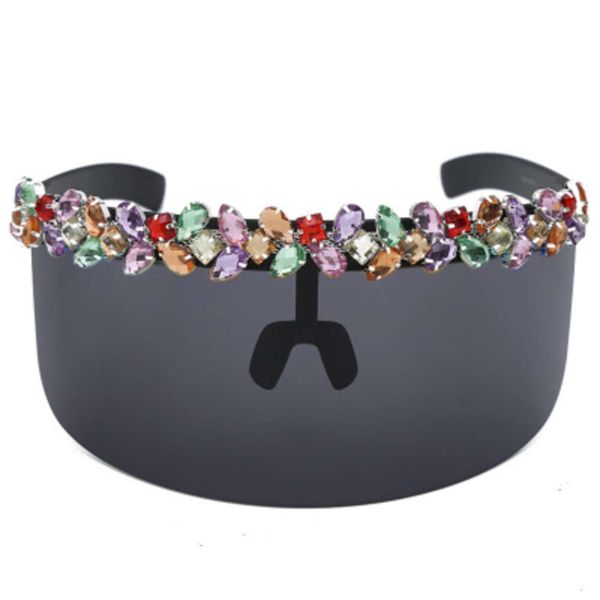 Fashion Sunglasses Fashion Sunglasses luxury candy color Rhinestone women sunglasses brand large frame goggles Shining Diamond one piece sun, Black
Fashion Sunglasses Fashion Sunglasses luxury candy color Rhinestone women sunglasses brand large frame goggles Shining Diamond one piece sun, Black