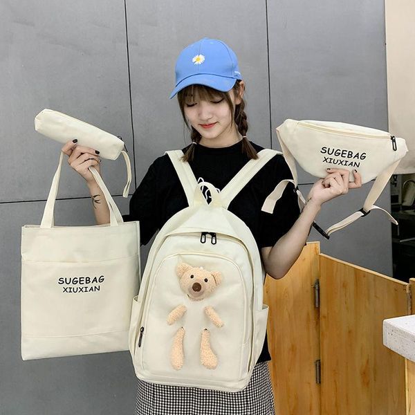 school bags cartoon doll backpack letter printing women student simple lady backbag rucksack teen girl schoolbag
school bags cartoon doll backpack letter printing women student simple lady backbag rucksack teen girl schoolbag