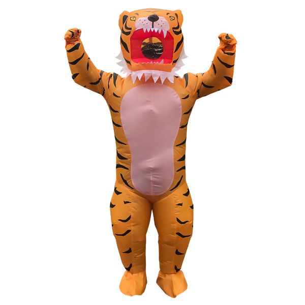 mascot doll costume funny tiger inflatable costume for men women halloween suit christmas party costumes performance animal clothes, Red;yellow
mascot doll costume funny tiger inflatable costume for men women halloween suit christmas party costumes performance animal clothes, Red;yellow