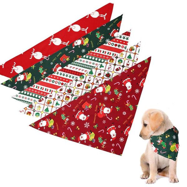 dog collars & leashes christmas pet collar costume scarf bandana santa claus printed neck bandage bibs dressing accessories
dog collars & leashes christmas pet collar costume scarf bandana santa claus printed neck bandage bibs dressing accessories