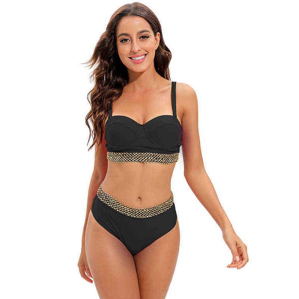 designer women's swimwear bikini 2022 hard bag bikini women swimsuit bikini solid color plate belt swimsuit, White;black
designer women's swimwear bikini 2022 hard bag bikini women swimsuit bikini solid color plate belt swimsuit, White;black