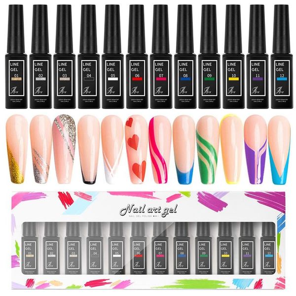 nail gel fashion manicure tools 12ml graffiti painting drawing uv polish art line, Red;pink
nail gel fashion manicure tools 12ml graffiti painting drawing uv polish art line, Red;pink