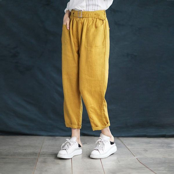 women's pants & capris summer solid turnip zanzea elegant work long women casual elastic waist harem trousers vintage cotton linen pant, Black;white
women's pants & capris summer solid turnip zanzea elegant work long women casual elastic waist harem trousers vintage cotton linen pant, Black;white