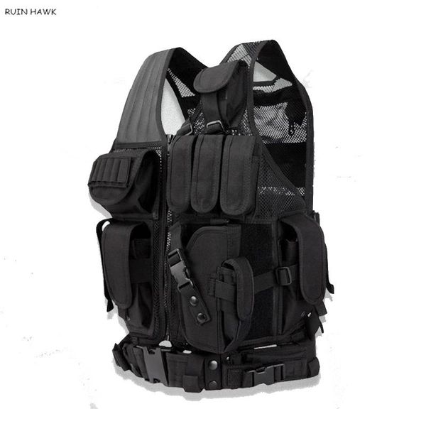 hunting jackets men military tactical vest paintball molle outdoor assault shooting vombat body armor, Camo;black
hunting jackets men military tactical vest paintball molle outdoor assault shooting vombat body armor, Camo;black