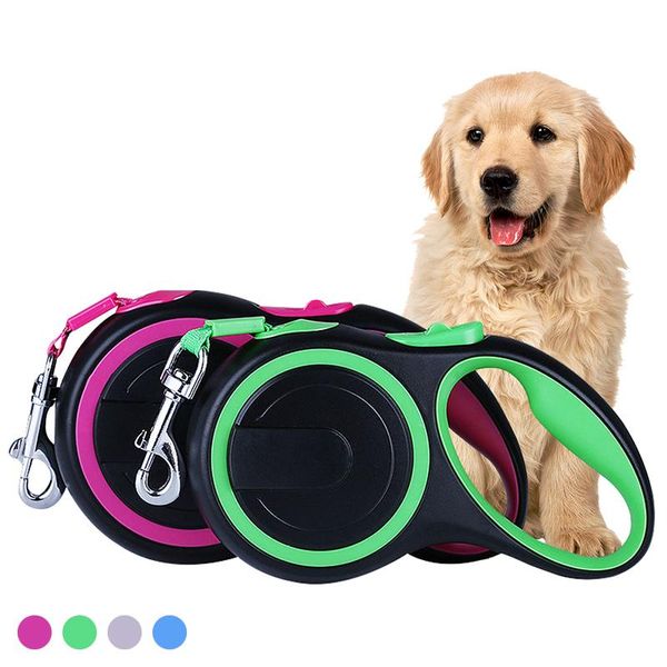 3m/5m/8m retractable dog leash automatic flexible dogs traction rope leashes for large medium pet collars &
3m/5m/8m retractable dog leash automatic flexible dogs traction rope leashes for large medium pet collars &