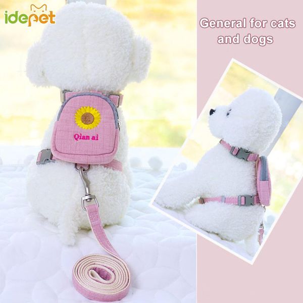 dog collars & leashes pet harness korean embroidered backpack teddy bichon leash for cats and dogs chest strap outdoor walking vest 35
dog collars & leashes pet harness korean embroidered backpack teddy bichon leash for cats and dogs chest strap outdoor walking vest 35