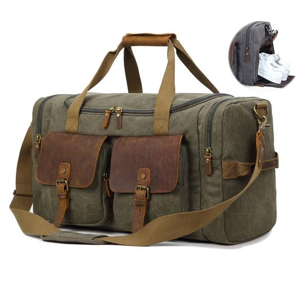 duffel bags men travel duffle bag waterproof canvas leather luggage shoes for male big weekend large capacity tote handbag
duffel bags men travel duffle bag waterproof canvas leather luggage shoes for male big weekend large capacity tote handbag
