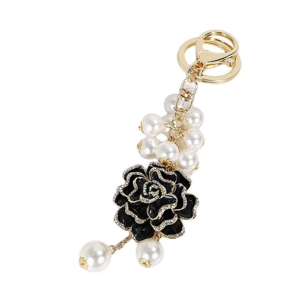 keychains creative cloth flower pearl pendant small tassel key holder female bag chains car ring keychain, Silver
keychains creative cloth flower pearl pendant small tassel key holder female bag chains car ring keychain, Silver