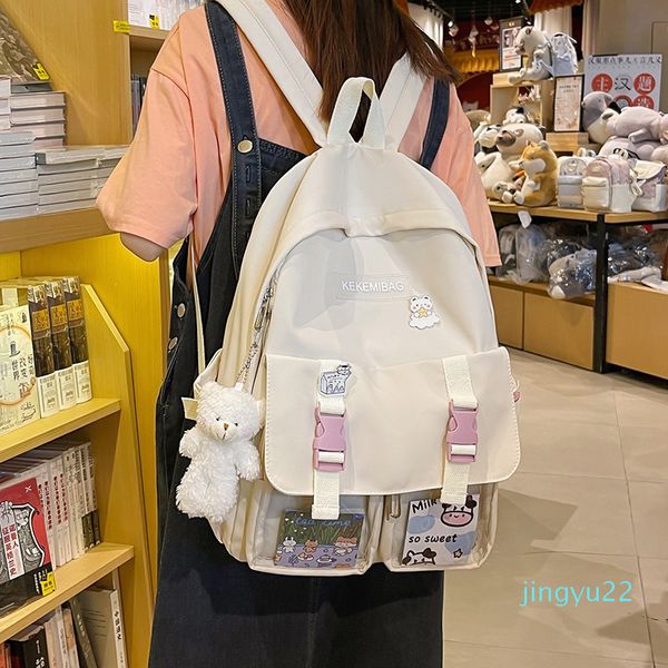 designer-fashion young female student with school bag in class high capacity waterproof nylon backpack female cute girls travel backpack
designer-fashion young female student with school bag in class high capacity waterproof nylon backpack female cute girls travel backpack