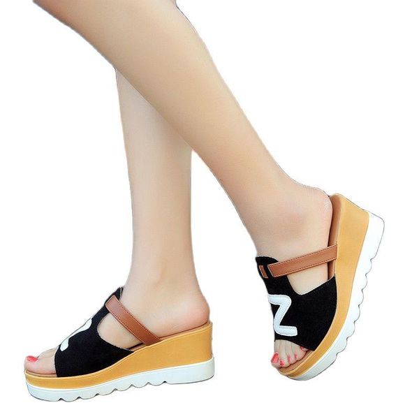dress shoes 2021 summer women wedge sandals open toe vintage anti-slip leather casual female platform retro slipper flat woman, Black
dress shoes 2021 summer women wedge sandals open toe vintage anti-slip leather casual female platform retro slipper flat woman, Black